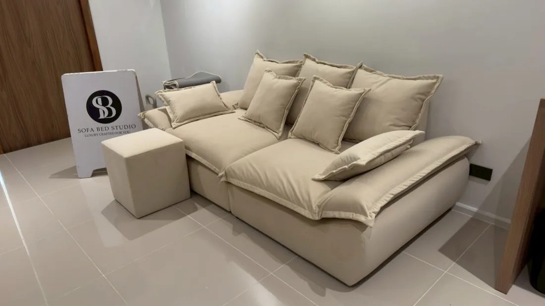 โซฟาลอนขนมปัง ผลงานจริง Sofa Bed Studio ภาพที่ 11