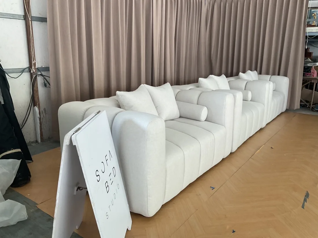 โซฟาลอนขนมปัง ผลงานจริง Sofa Bed Studio ภาพที่ 17