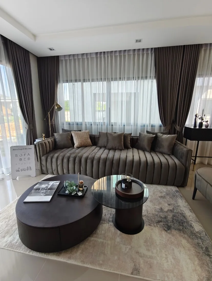 โซฟาลอนขนมปัง ผลงานจริง Sofa Bed Studio ภาพที่ 6