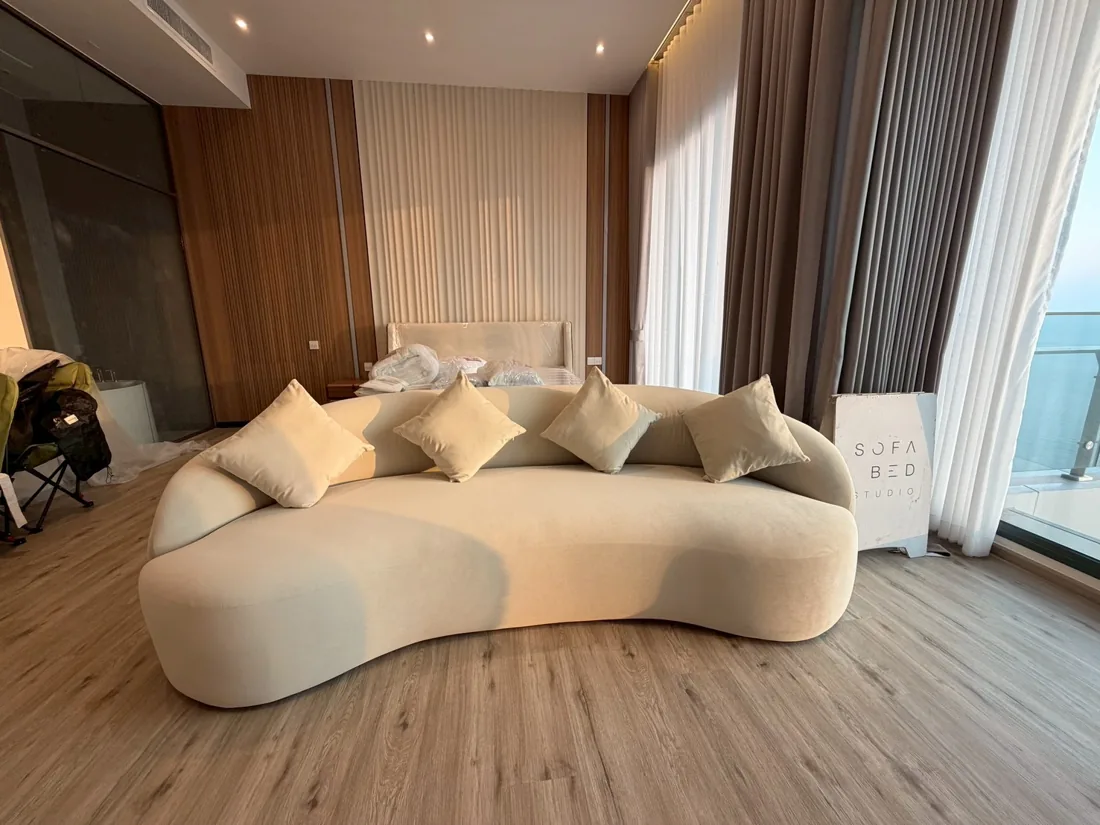โซฟาทรงโค้ง ผลงานจริง Sofa Bed Studio ภาพที่ 22