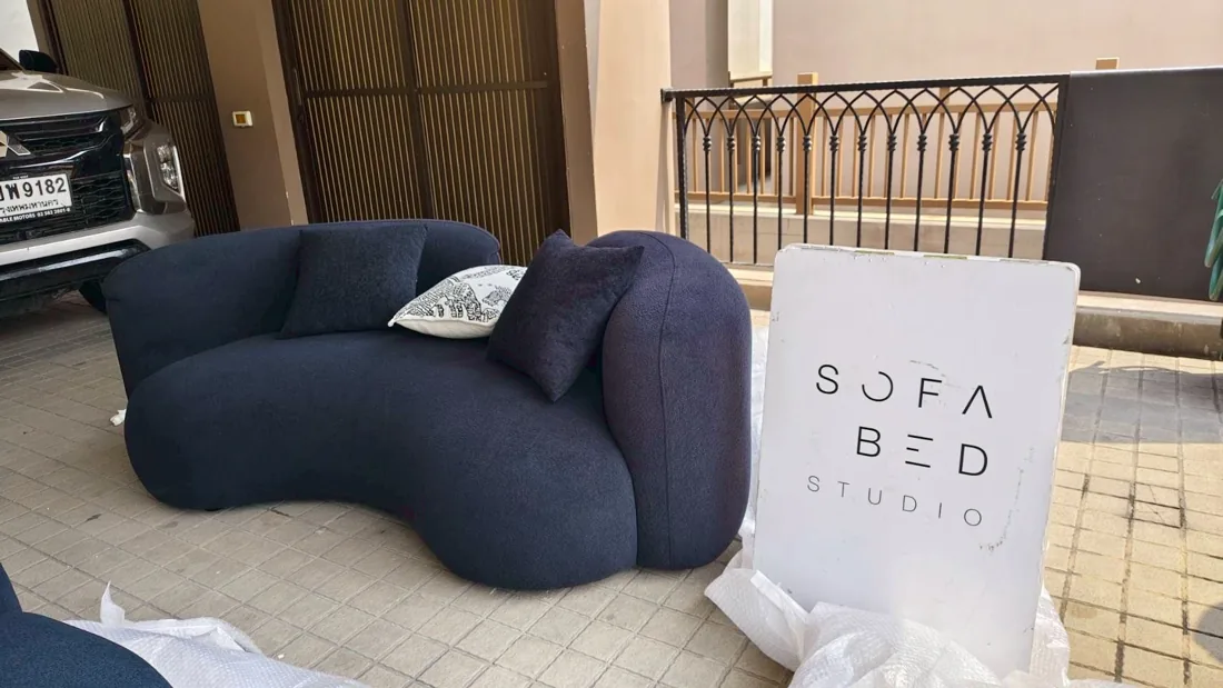 โซฟาทรงโค้ง ผลงานจริง Sofa Bed Studio ภาพที่ 5
