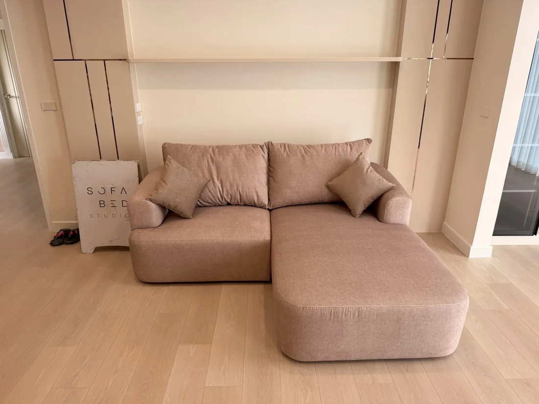 โซฟาทรงโค้ง ผลงานจริง Sofa Bed Studio ภาพที่ 8