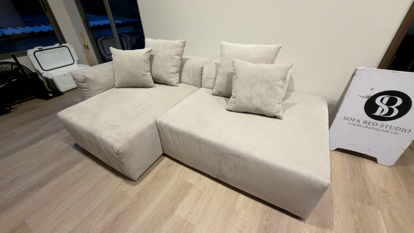 โซฟา 2 ที่นั่ง ผลงานสั่งทำจริงโดย Sofa Bed Studio · S2-001